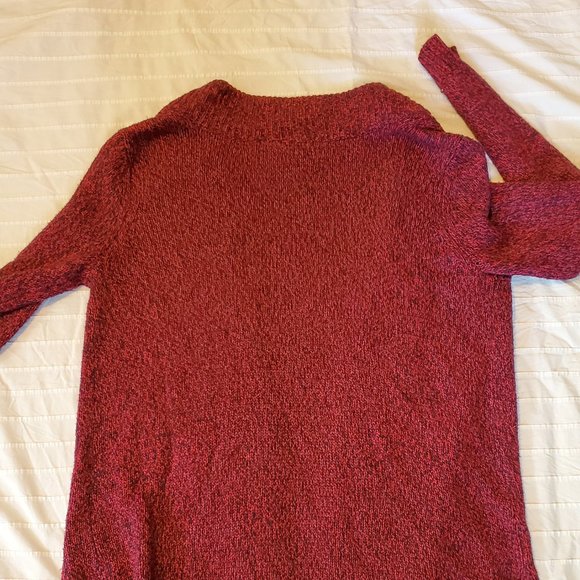 H&M, Women's Dark Pink Open Cardigan, Size S - Picture 5 of 5
